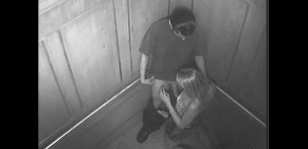  Sexy Time In The Elevator Gets Caught On Cam